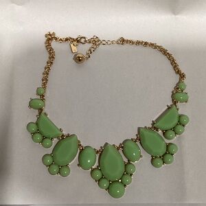 Kate Spade Green and Gold Necklace
